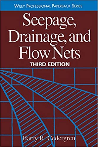 دانلود کتاب Seepage, Drainage, and Flow Nets Wiley Classics in Ecology 3rd Edition دانلود کتاب فاضلاب، زهکشی و شبکه های فاضلاب نسخه سوم ایبوک 9780471180531 